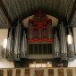 Die Orgel bereit für den Gottesdienst